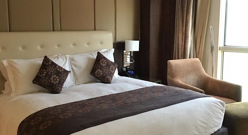 Hotel The Venue Jeddah Corniche Exterior foto A bed runner